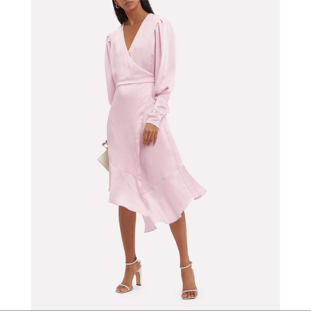 JOIE Kyrene Asymmetric Charmeuse Dress NWT - Picture 11 of 16